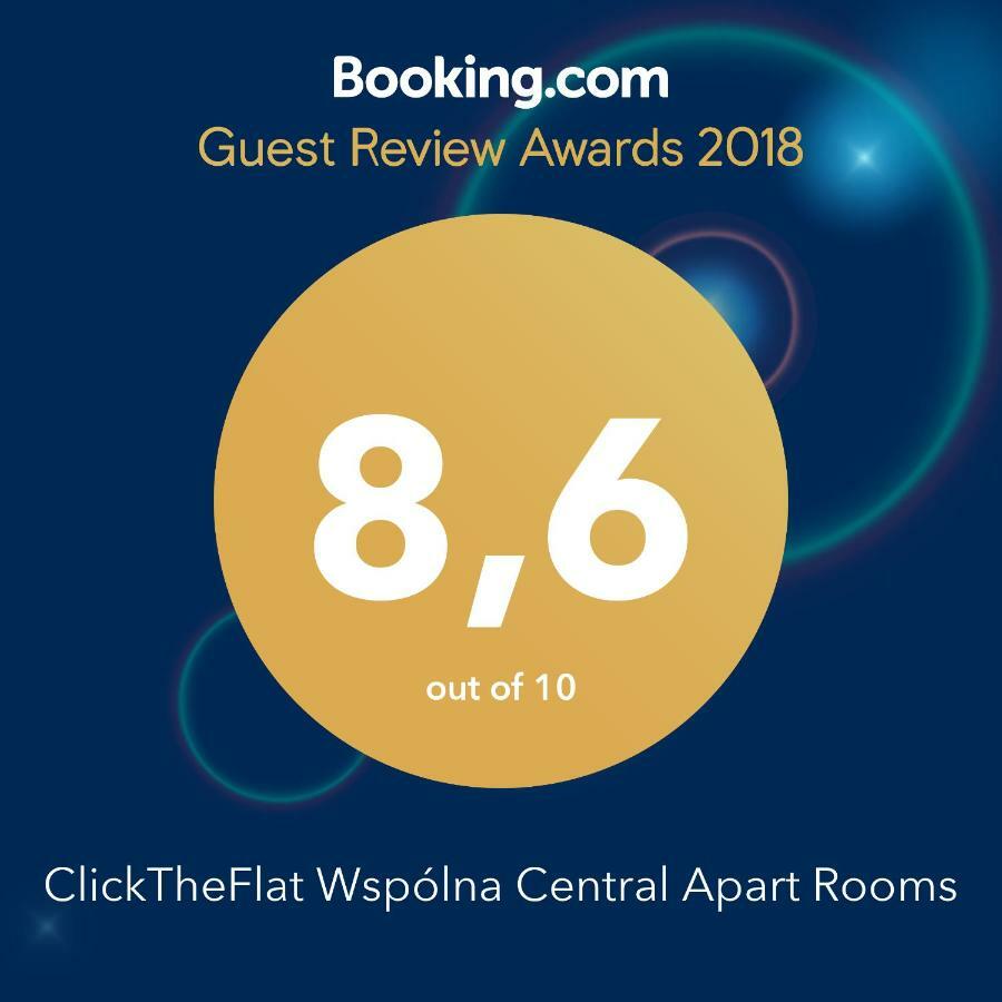 Clicktheflat Wspolna Central Apart Rooms Warschau Exterior foto